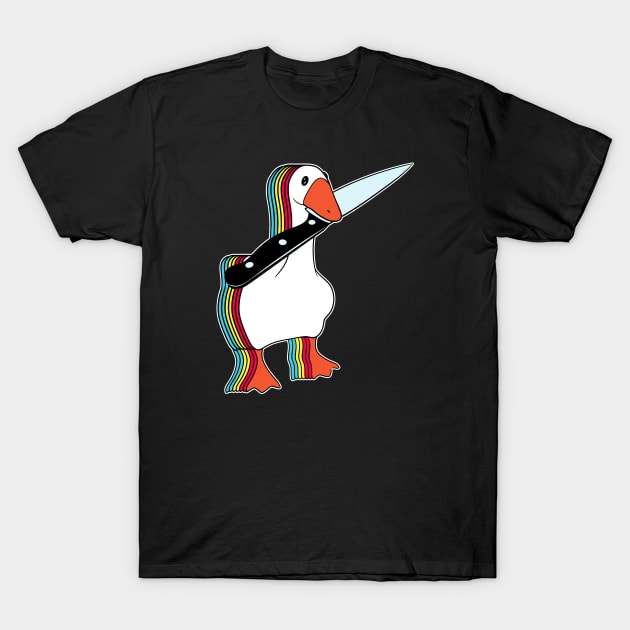 Honk Goose T-Shirt by Malakian Art